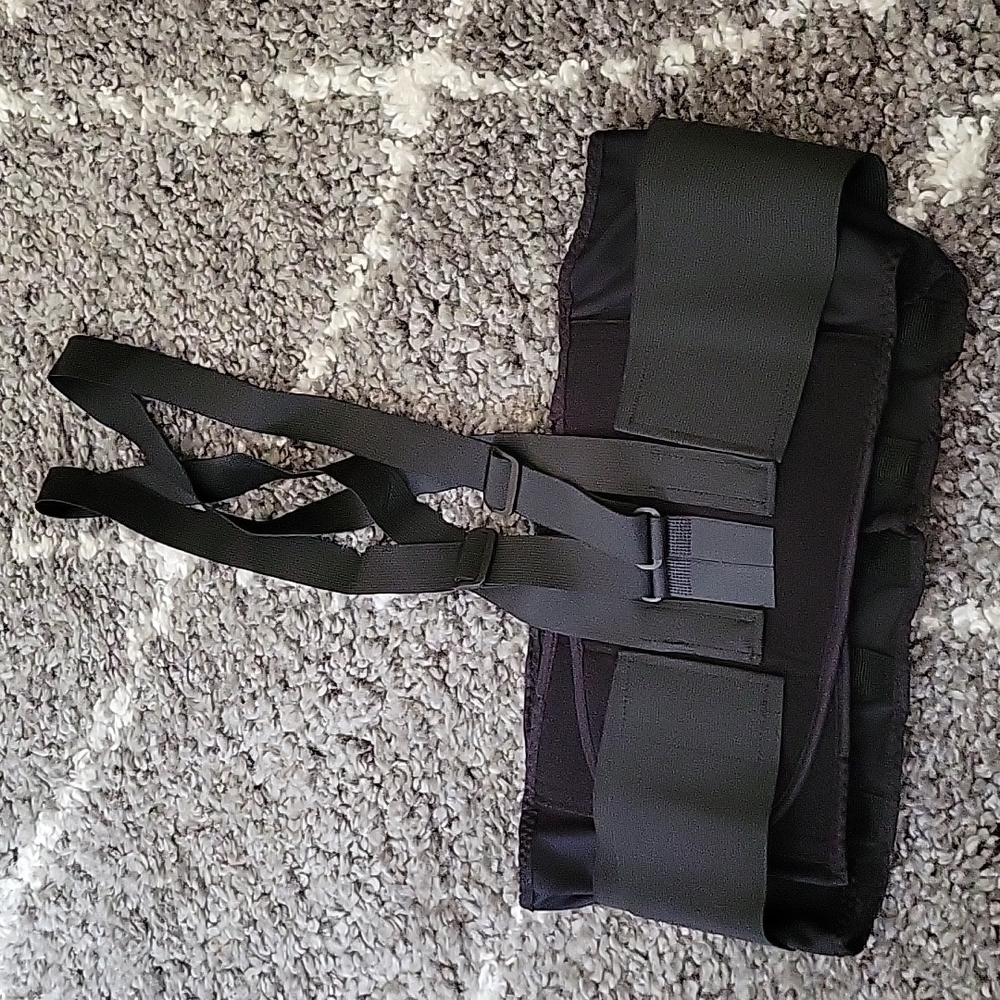 Medline Back Support with Suspenders NIP